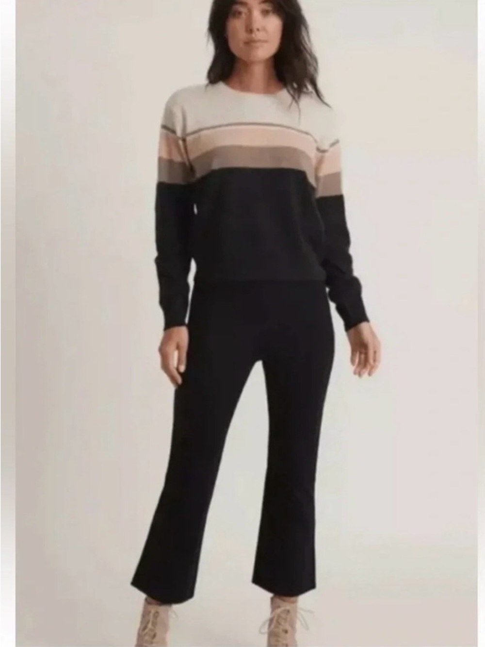 Marine Layer Valencia Kick Flare Pant size Large